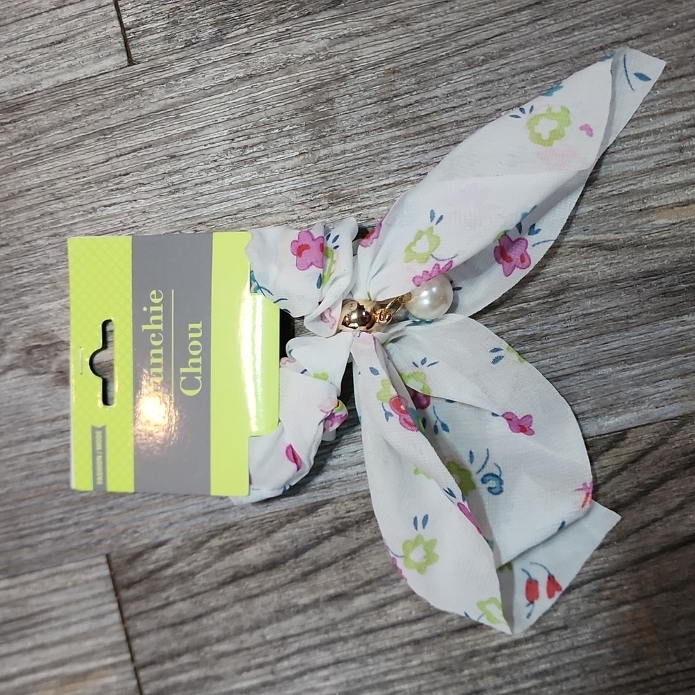 Floral Scrunchie